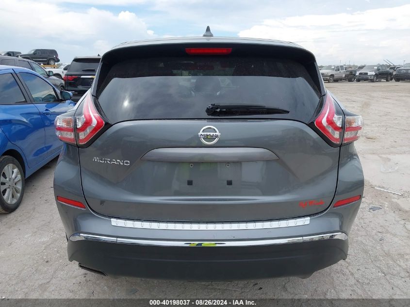 2018 Nissan Murano S VIN: 5N1AZ2MG5JN198796 Lot: 40198037