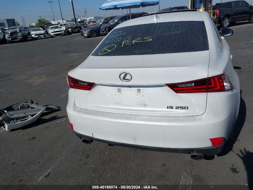 2015 Lexus Is 250 VIN: JTHBF1D24F5074993 Lot: 40198074