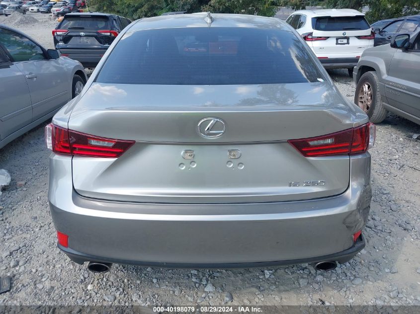 2014 Lexus Is 250 VIN: JTHBF1D25E5019564 Lot: 40198079