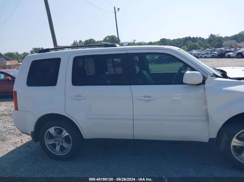 2013 Honda Pilot Ex-L VIN: 5FNYF4H5XDB053269 Lot: 40198120