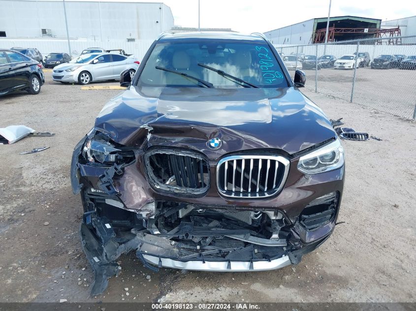 2020 BMW X3 Sdrive30I VIN: 5UXTY3C06L9B74482 Lot: 40198123