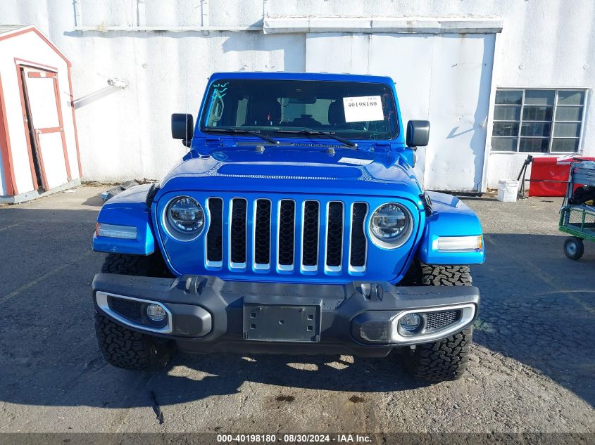 2021 Jeep Wrangler 4Xe Unlimited Sahara 4X4 VIN: 1C4JJXP62MW742178 Lot: 40198180