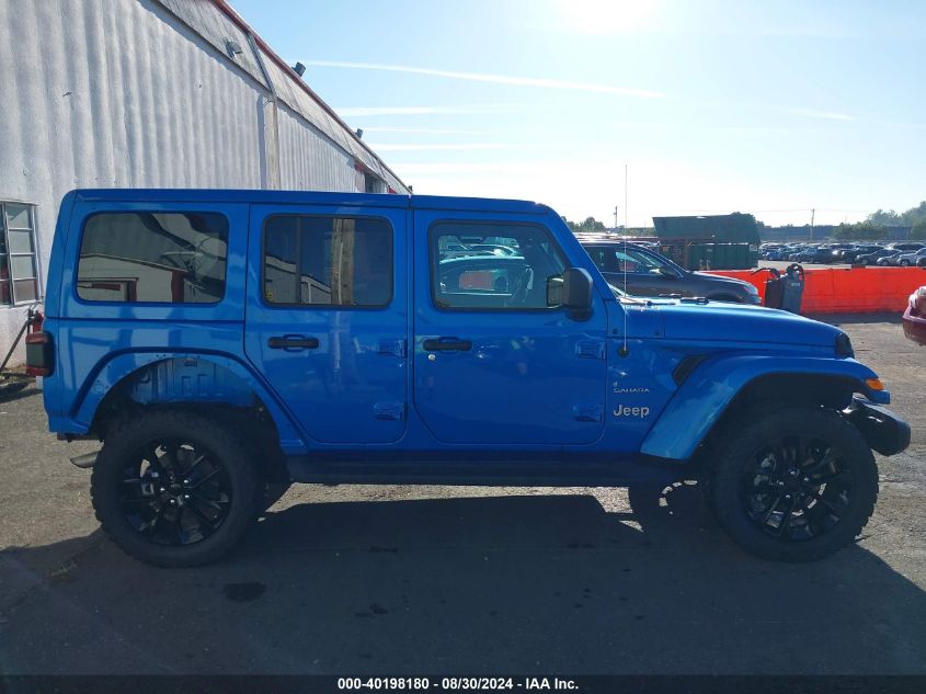 2021 Jeep Wrangler 4Xe Unlimited Sahara 4X4 VIN: 1C4JJXP62MW742178 Lot: 40198180