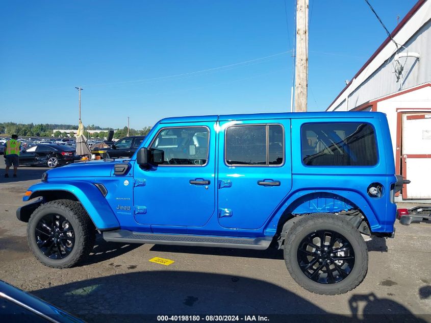 2021 Jeep Wrangler 4Xe Unlimited Sahara 4X4 VIN: 1C4JJXP62MW742178 Lot: 40198180