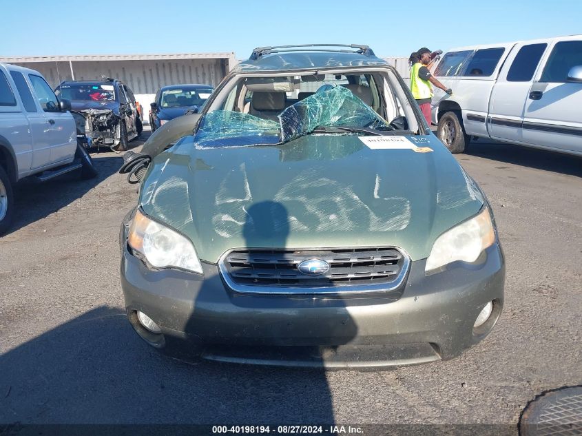 2006 Subaru Outback 2.5I VIN: 4S4BP61C567322810 Lot: 40198194