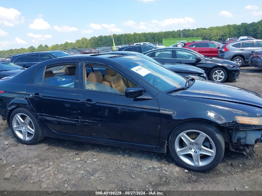 2006 Acura Tl VIN: 19UUA66286A035285 Lot: 40198229