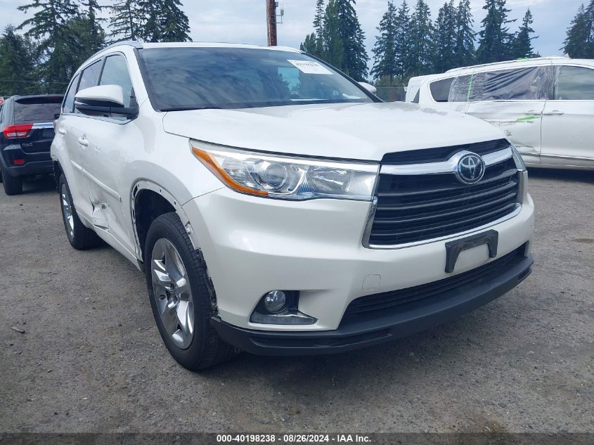 5TDYKRFH6GS185628 2016 TOYOTA HIGHLANDER - Image 1