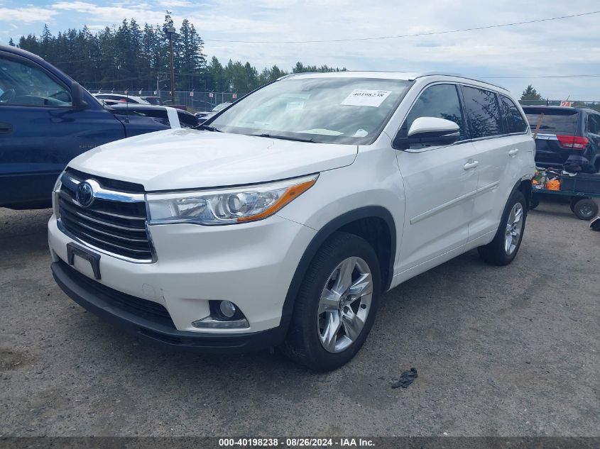 5TDYKRFH6GS185628 2016 TOYOTA HIGHLANDER - Image 2