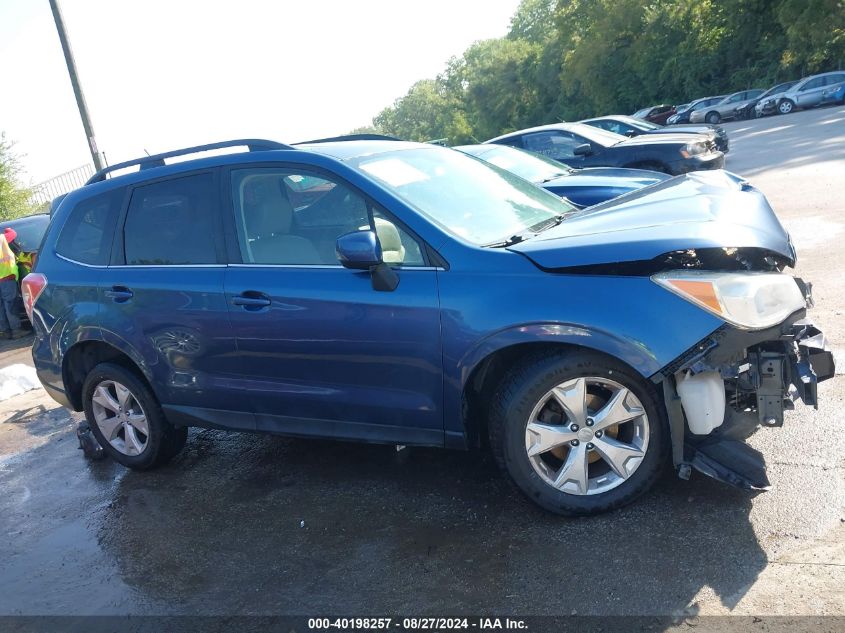 2014 Subaru Forester 2.5I Touring VIN: JF2SJAPCXEH485186 Lot: 40198257