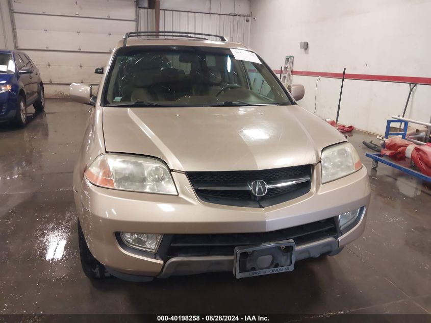 2002 Acura Mdx VIN: 2HNYD186X2H541698 Lot: 40198258