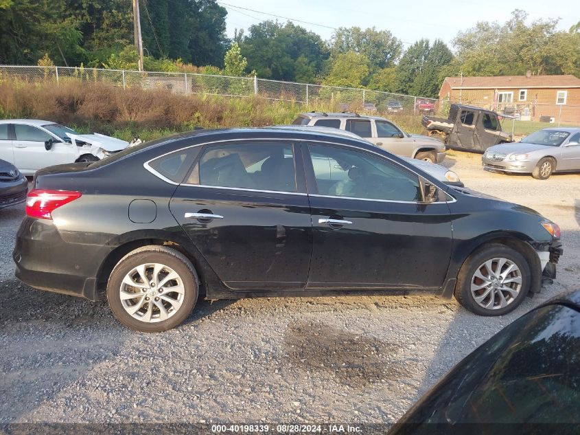 2018 Nissan Sentra Sv VIN: 3N1AB7AP2JY262289 Lot: 40198339