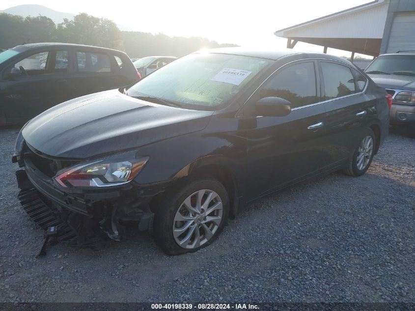 2018 Nissan Sentra Sv VIN: 3N1AB7AP2JY262289 Lot: 40198339