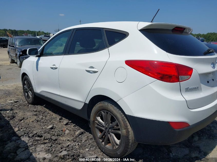 2014 Hyundai Tucson Gls VIN: KM8JT3AF6EU855992 Lot: 40198355