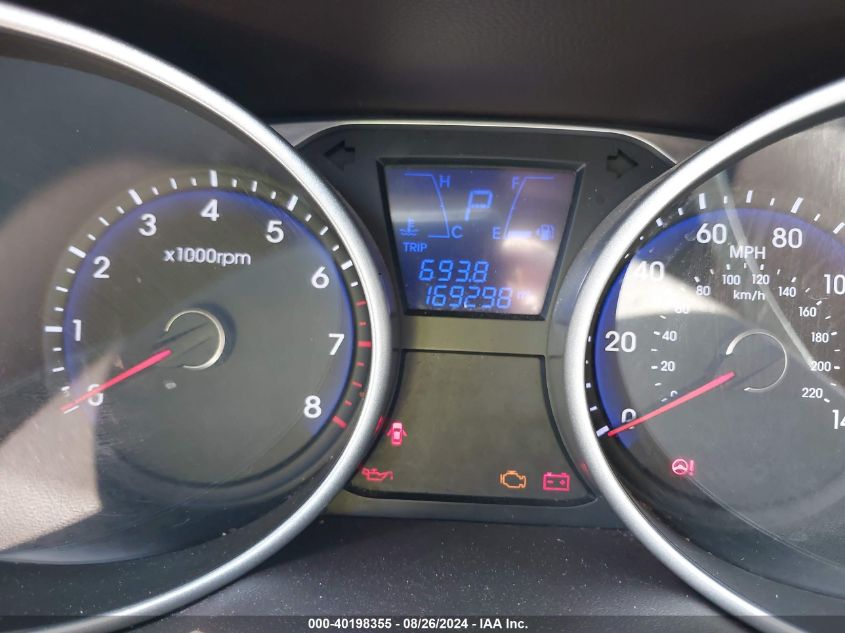 2014 Hyundai Tucson Gls VIN: KM8JT3AF6EU855992 Lot: 40198355