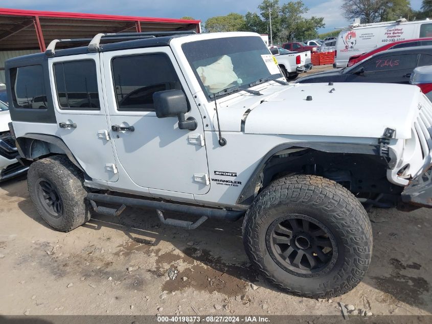 2012 Jeep Wrangler Unlimited Sport VIN: 1C4BJWDG0CL188571 Lot: 40198373