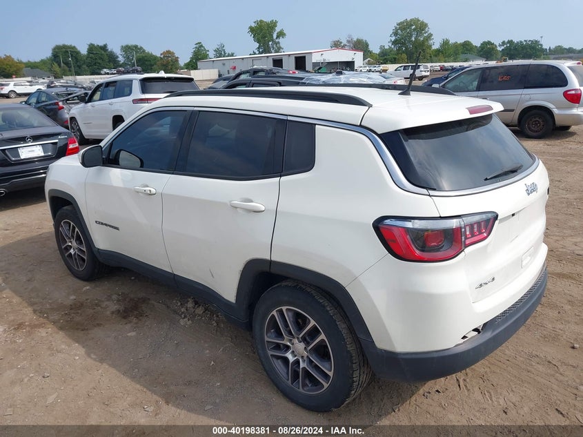 VIN 3C4NJDBBXJT291006 2018 JEEP COMPASS LATITUDE 4X4