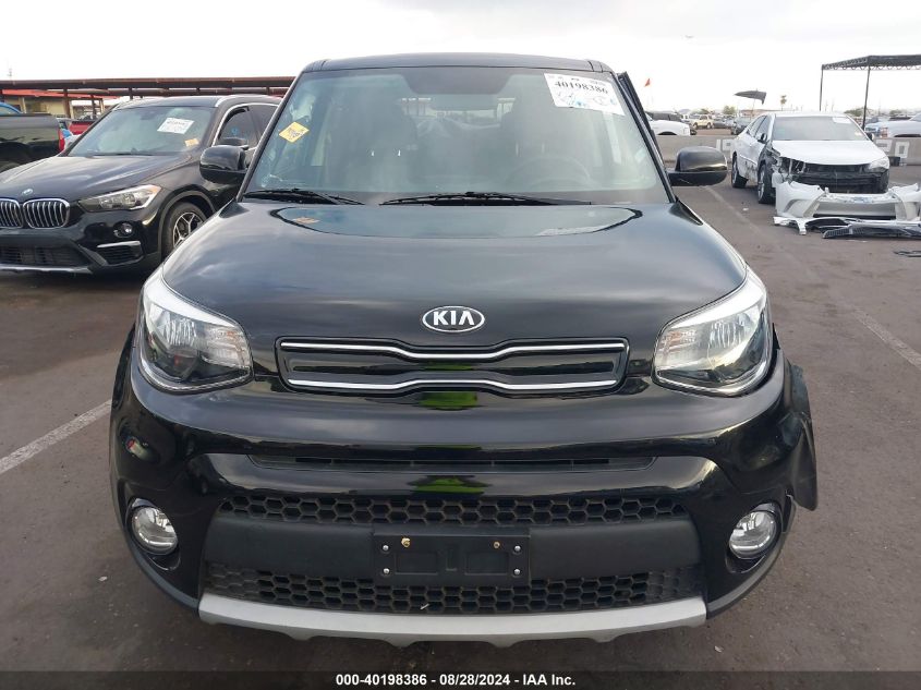 2019 Kia Soul + VIN: KNDJP3A54K7011010 Lot: 40198386