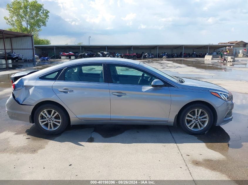 2015 HYUNDAI SONATA SE - 5NPE24AF5FH156752