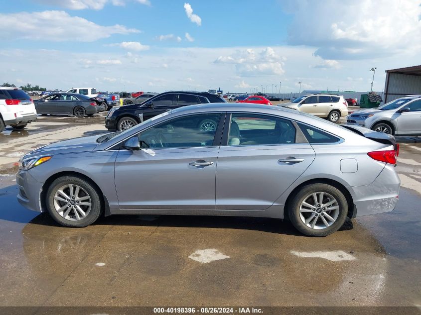 2015 HYUNDAI SONATA SE - 5NPE24AF5FH156752