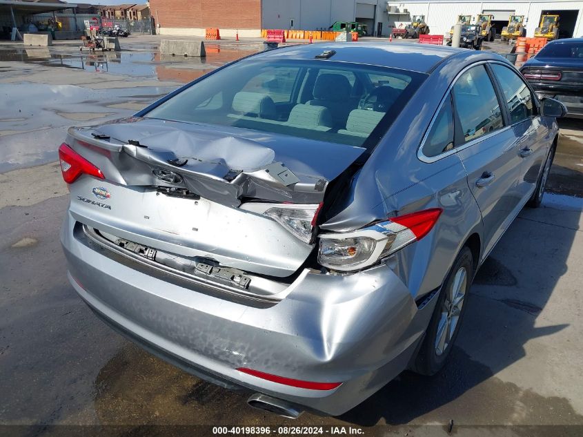 2015 HYUNDAI SONATA SE - 5NPE24AF5FH156752