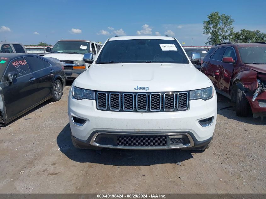 2017 Jeep Grand Cherokee Limited 4X4 VIN: 1C4RJFBG6HC617821 Lot: 40198424