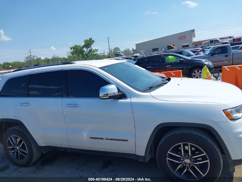 2017 Jeep Grand Cherokee Limited 4X4 VIN: 1C4RJFBG6HC617821 Lot: 40198424