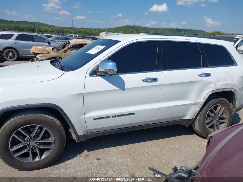 2017 Jeep Grand Cherokee Limited 4X4 VIN: 1C4RJFBG6HC617821 Lot: 40198424