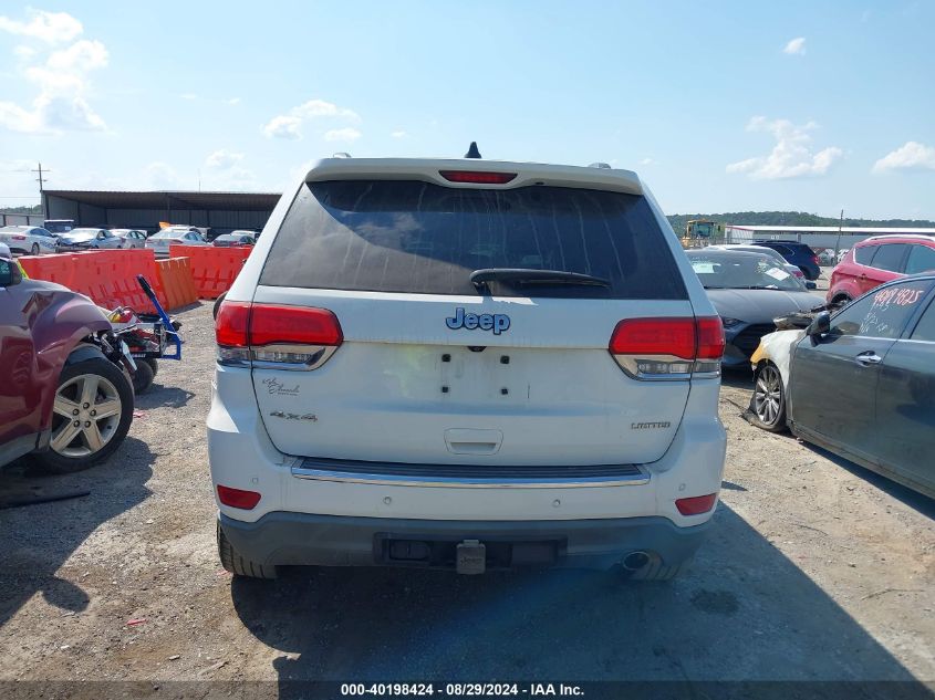 2017 Jeep Grand Cherokee Limited 4X4 VIN: 1C4RJFBG6HC617821 Lot: 40198424