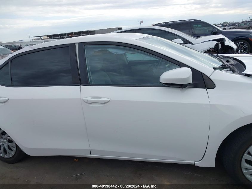 2019 TOYOTA COROLLA L/LE/SE/XLE/XSE - 2T1BURHE7KT180085