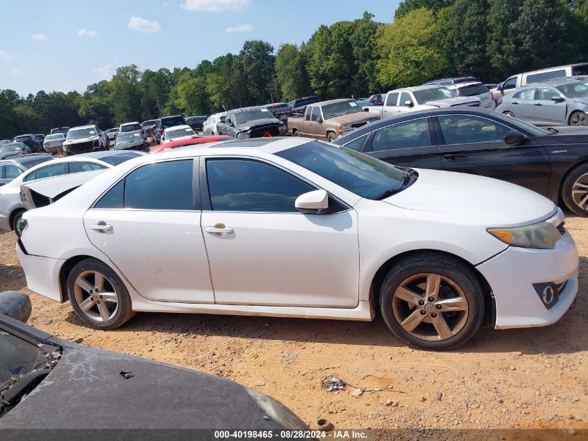 2014 Toyota Camry Se VIN: 4T1BF1FK2EU305789 Lot: 40198465