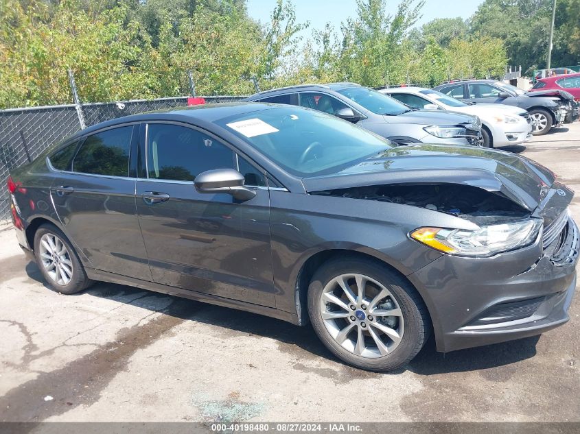 2017 Ford Fusion Se VIN: 3FA6P0H78HR397997 Lot: 40198480