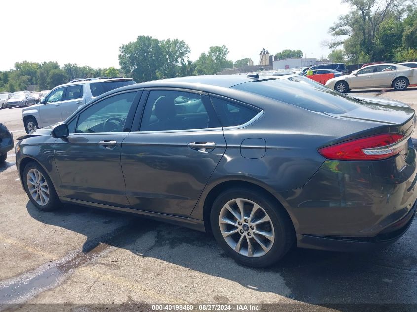 2017 Ford Fusion Se VIN: 3FA6P0H78HR397997 Lot: 40198480