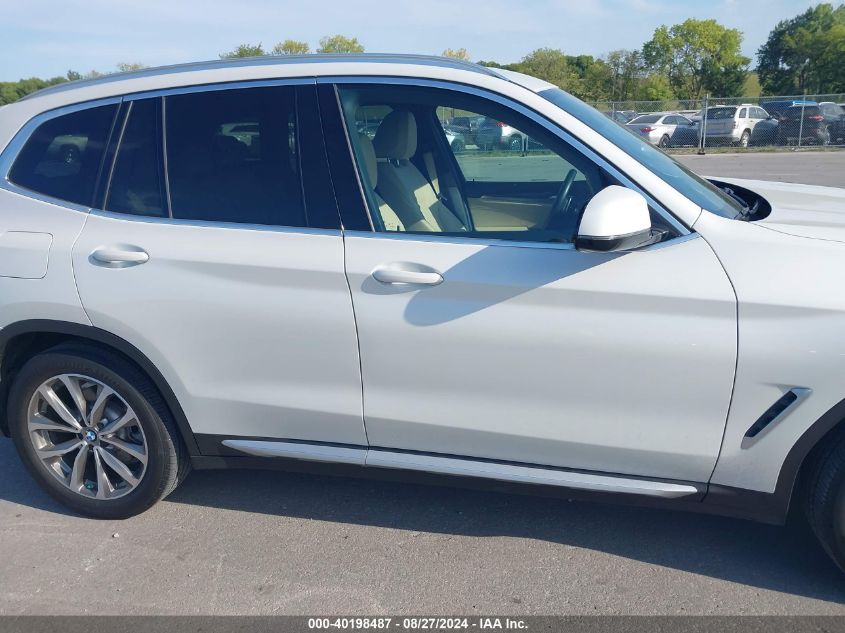 2019 BMW X3 XDRIVE30I - 5UXTR9C59KLE18333