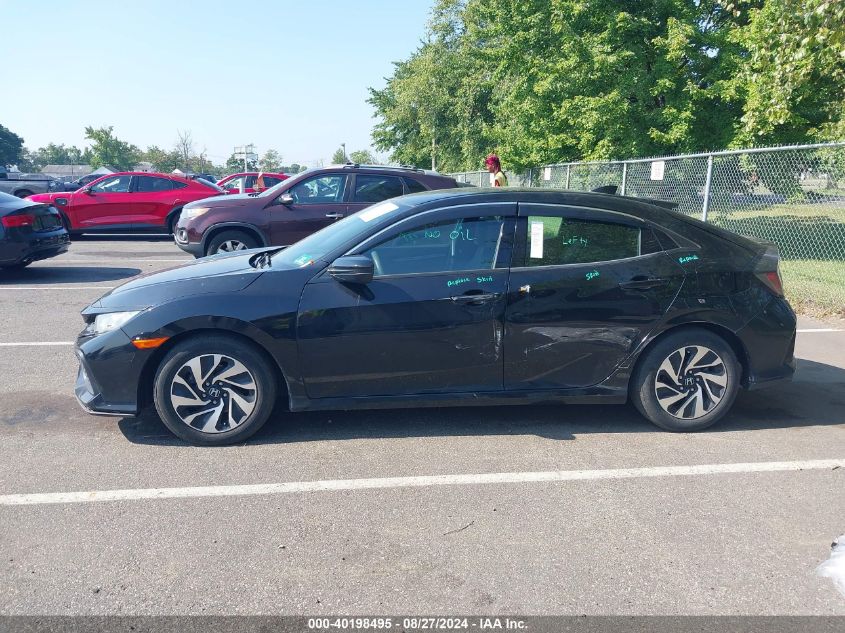 2018 Honda Civic Lx VIN: SHHFK7H27JU230896 Lot: 40198495