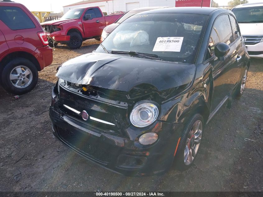 2015 Fiat 500 Sport VIN: 3C3CFFBR2FT585674 Lot: 40198500