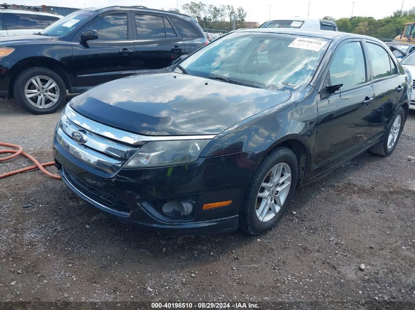 2012 Ford Fusion S VIN: 3FAHP0GA6CR298965 Lot: 40198510