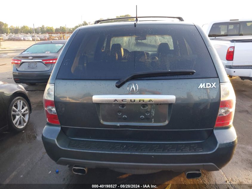 2004 Acura Mdx VIN: 2HNYD18804H502865 Lot: 40198527