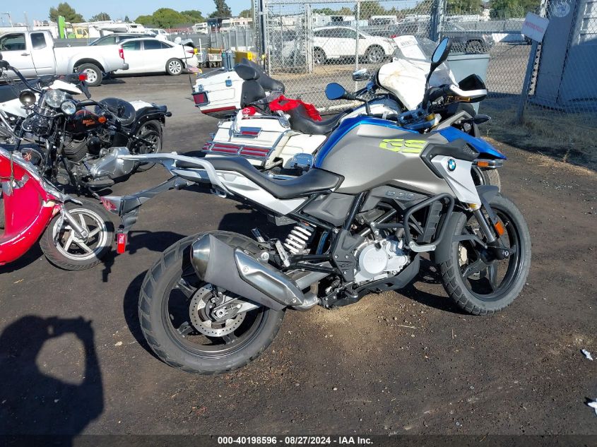 2020 BMW G310 Gs VIN: WB30G1201LR884713 Lot: 40198596