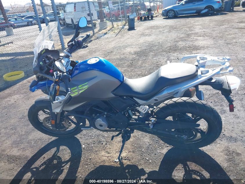 2020 BMW G310 Gs VIN: WB30G1201LR884713 Lot: 40198596