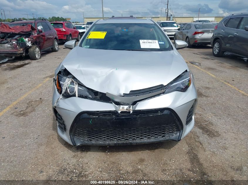 2018 Toyota Corolla Se VIN: 2T1BURHE6JC054606 Lot: 40198625