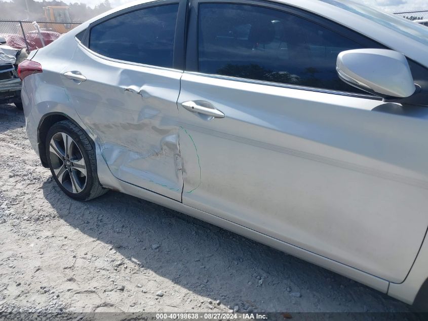 KMHDH4AH7EU171801 2014 Hyundai Elantra Sport