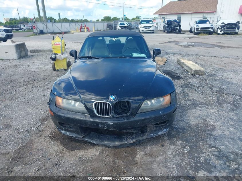 1998 BMW Z3 2.8 VIN: 4USCJ3324WLC11991 Lot: 40198666