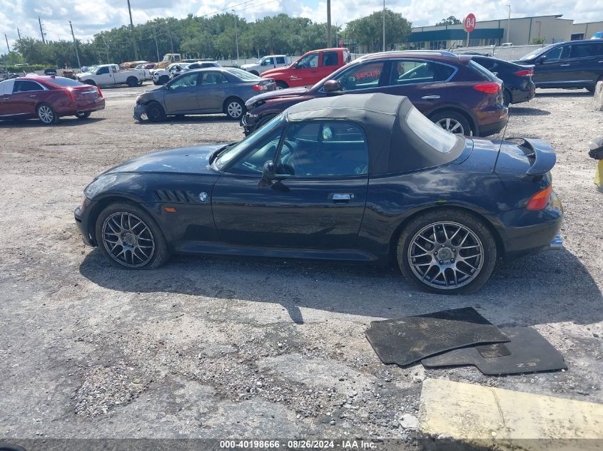 1998 BMW Z3 2.8 VIN: 4USCJ3324WLC11991 Lot: 40198666