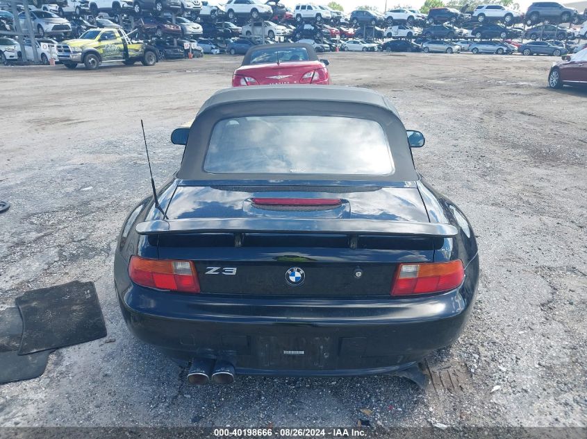 1998 BMW Z3 2.8 VIN: 4USCJ3324WLC11991 Lot: 40198666