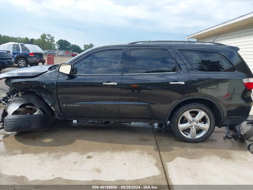 2012 Dodge Durango Citadel VIN: 1C4SDJET7CC360696 Lot: 40198680