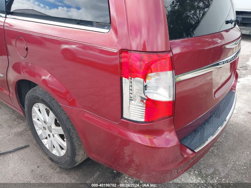 2013 Chrysler Town & Country Touring VIN: 2C4RC1BG1DR798518 Lot: 40198702