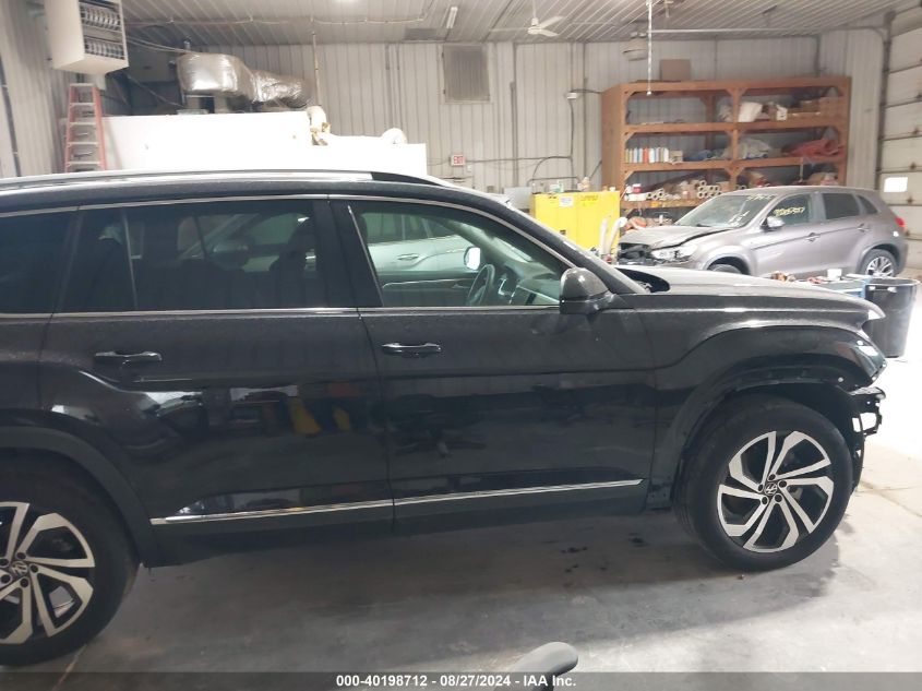 2021 Volkswagen Atlas 3.6L V6 Sel Premium VIN: 1V2TR2CAXMC594151 Lot: 40198712