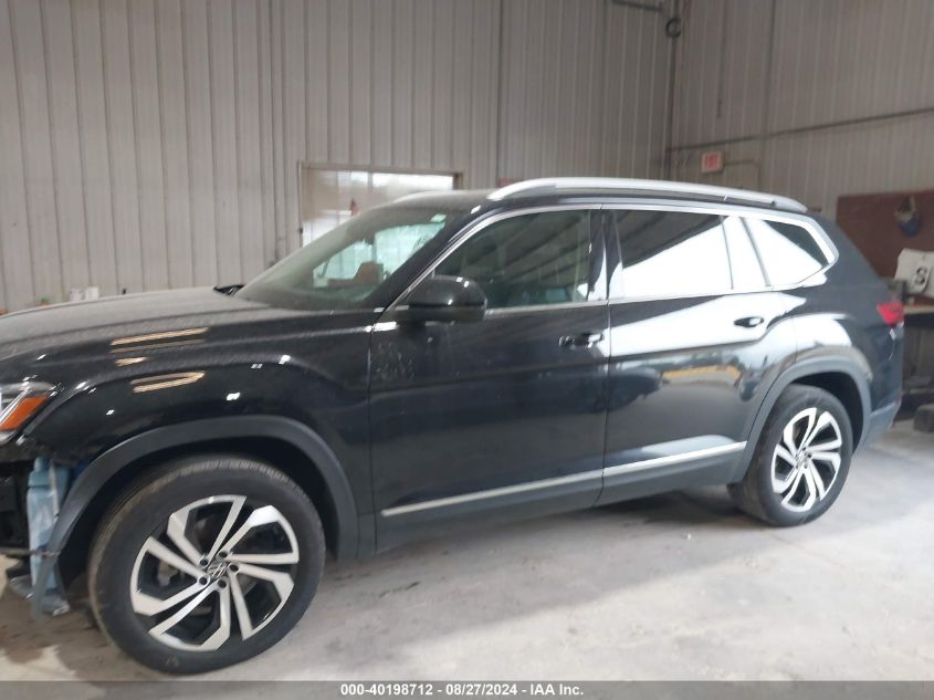 2021 Volkswagen Atlas 3.6L V6 Sel Premium VIN: 1V2TR2CAXMC594151 Lot: 40198712