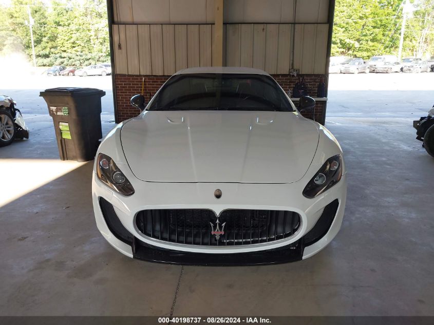 2012 Maserati Granturismo Mc VIN: ZAM45MLA6C0065160 Lot: 40198737