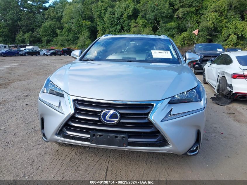 2016 Lexus Nx 300H VIN: JTJBJRBZ4G2037912 Lot: 40198754